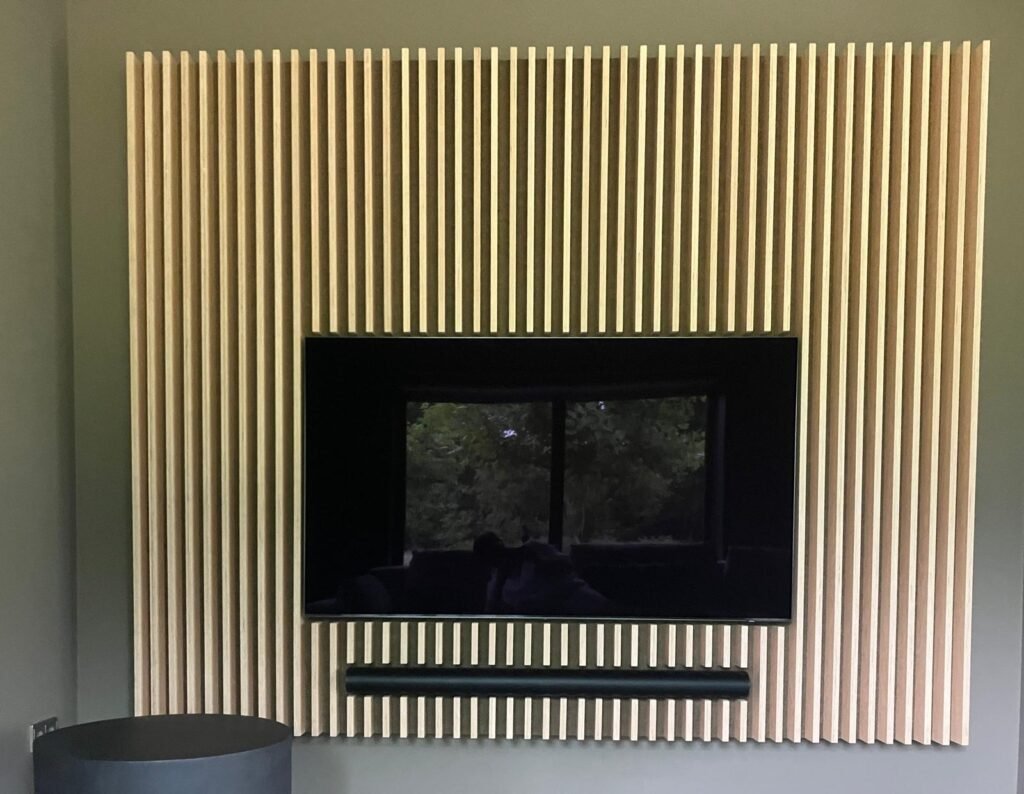 Verbouwing woning Bontebok - TV Wand